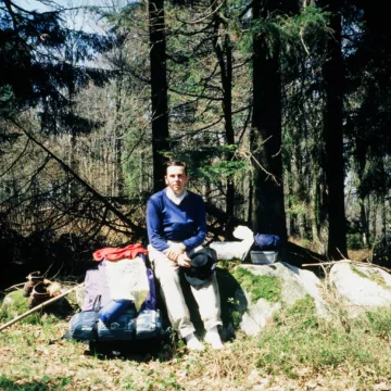 Pause sur le chemin