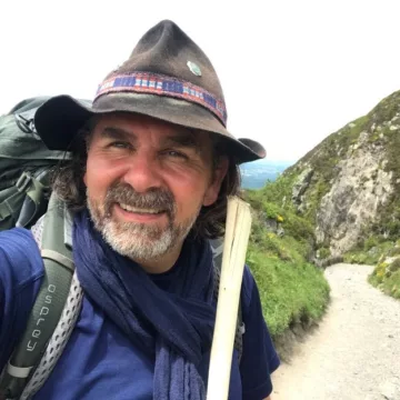 Dans la descente du Puy de Dôme
